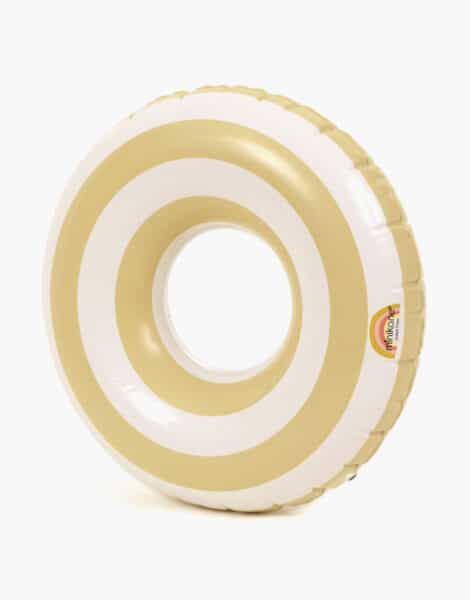 Minikane - accessoires pour la plage ou la piscine pour poupées, lot de 3 bouées couleurs jaune des sables, blush et vert de gris