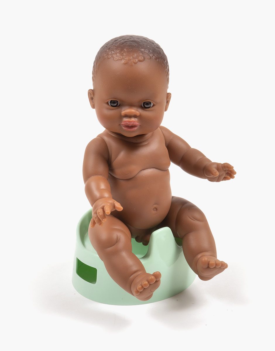 Pot de chambre pour poupées 15cm Mint