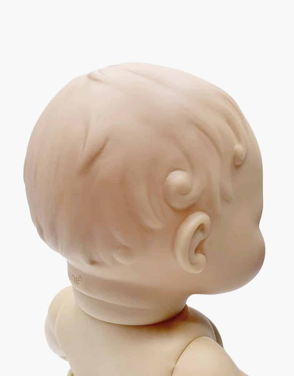 Louis et sa barboteuse Noa en gaze de coton vert Baltiques avec bonnet
