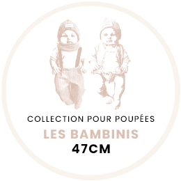 collection dressing et accessoires pour poupées 47cm