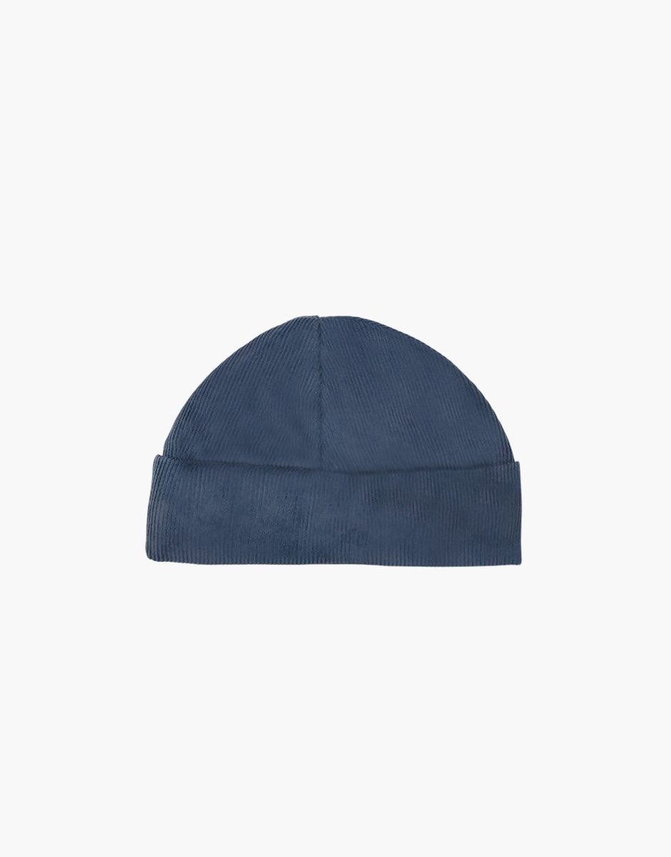 Babies - Bonnet Tico en jersey bleu foncé