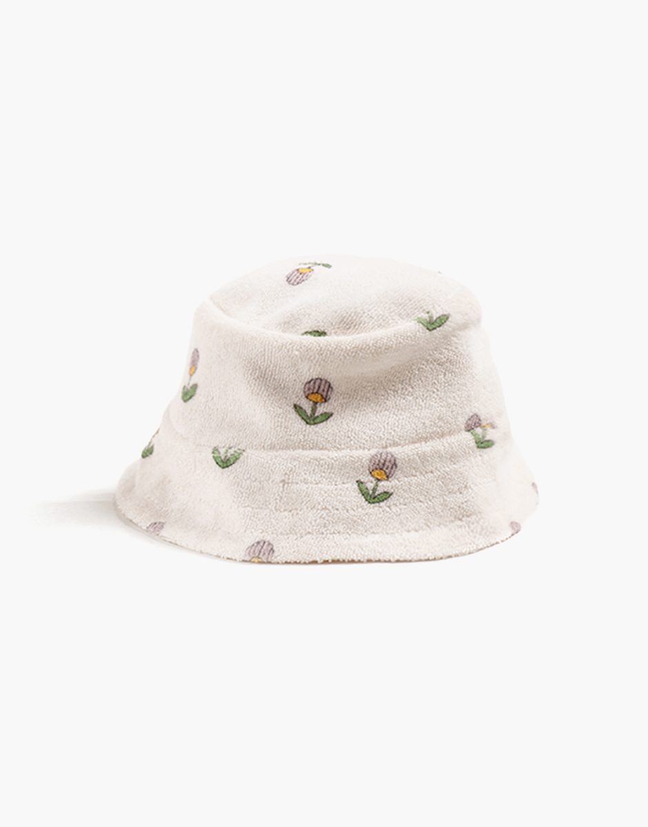 Chapeau Bob en éponge Fleurs douces Emile & Ida