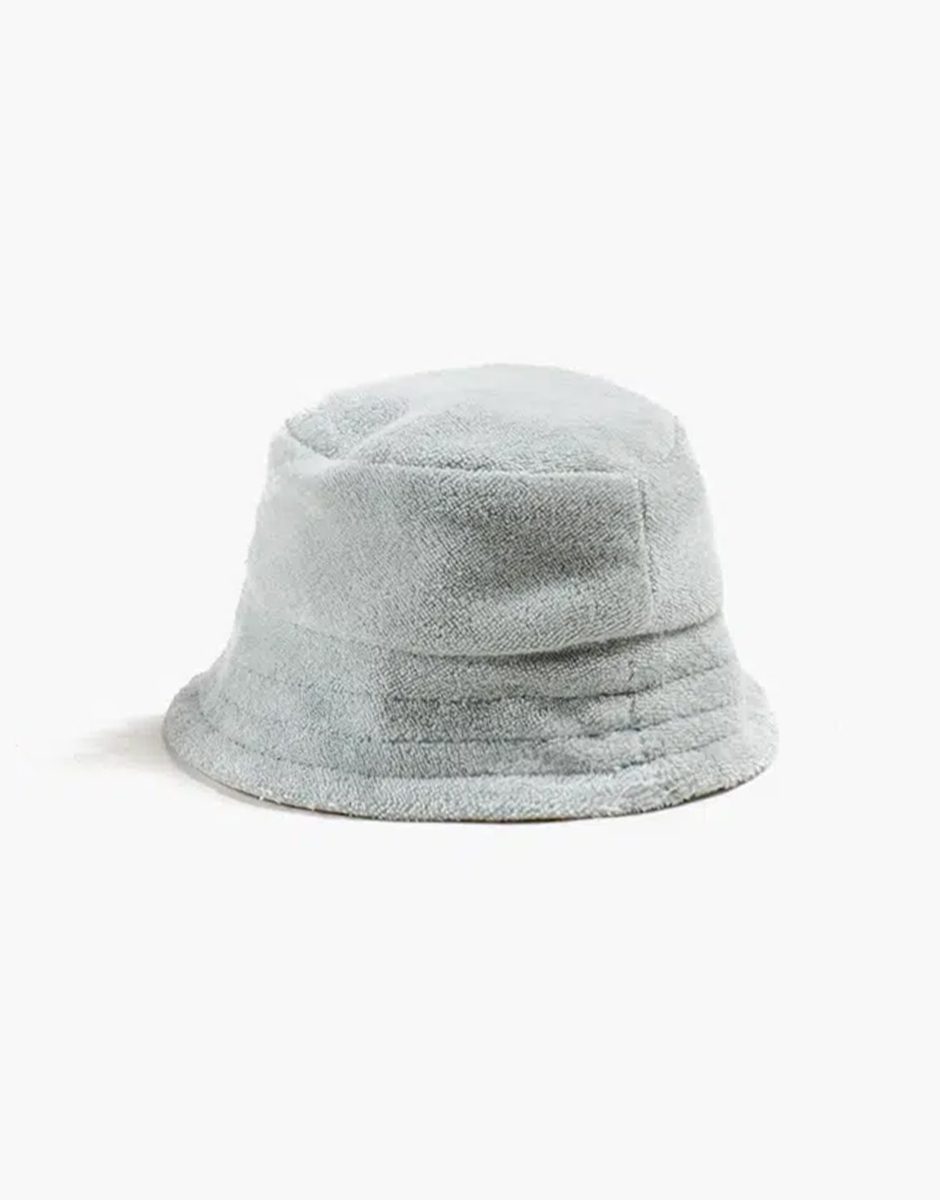 Chapeau Bob en éponge thé vert