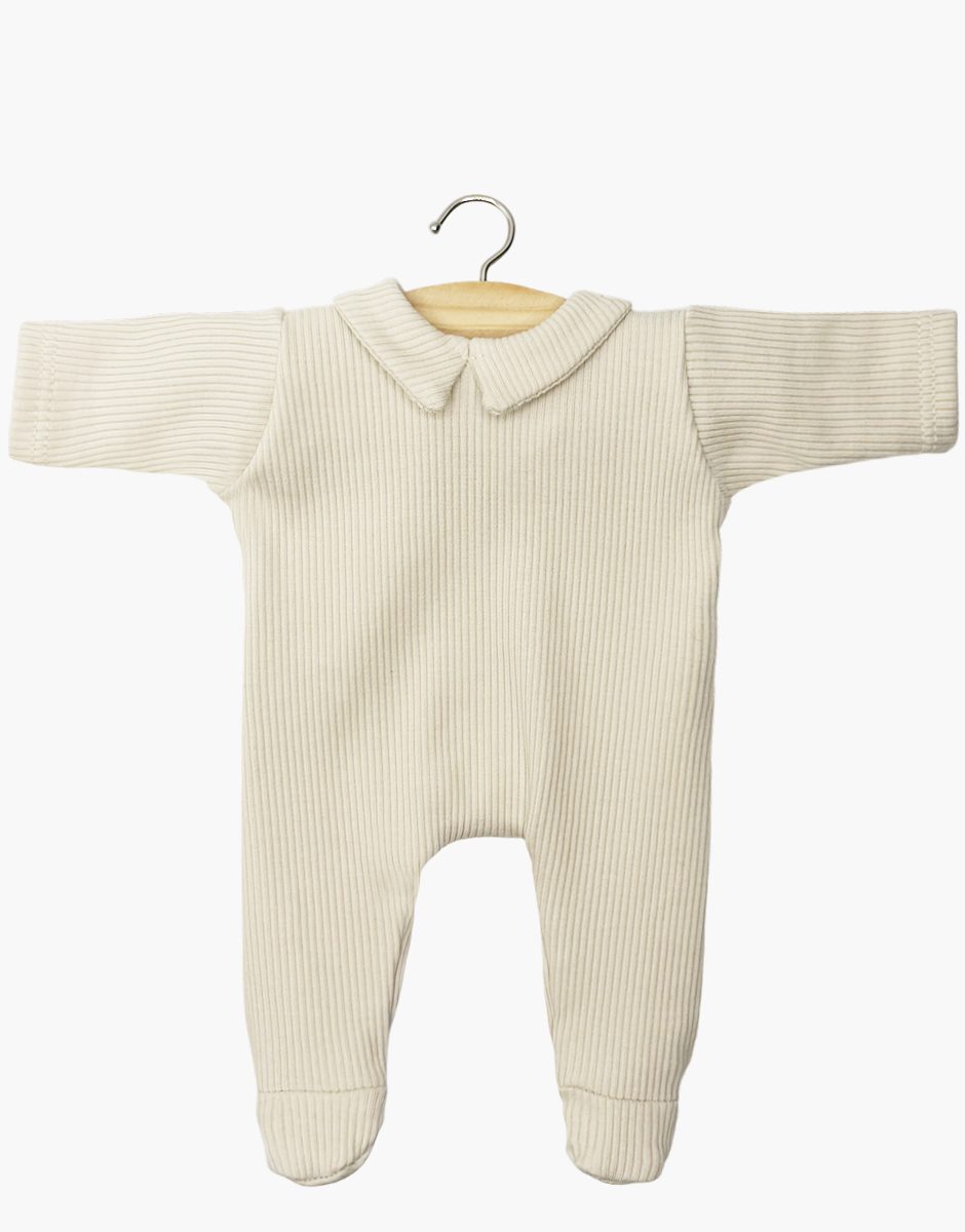 Babies - Dors bien Corentin en maille côtelée lin