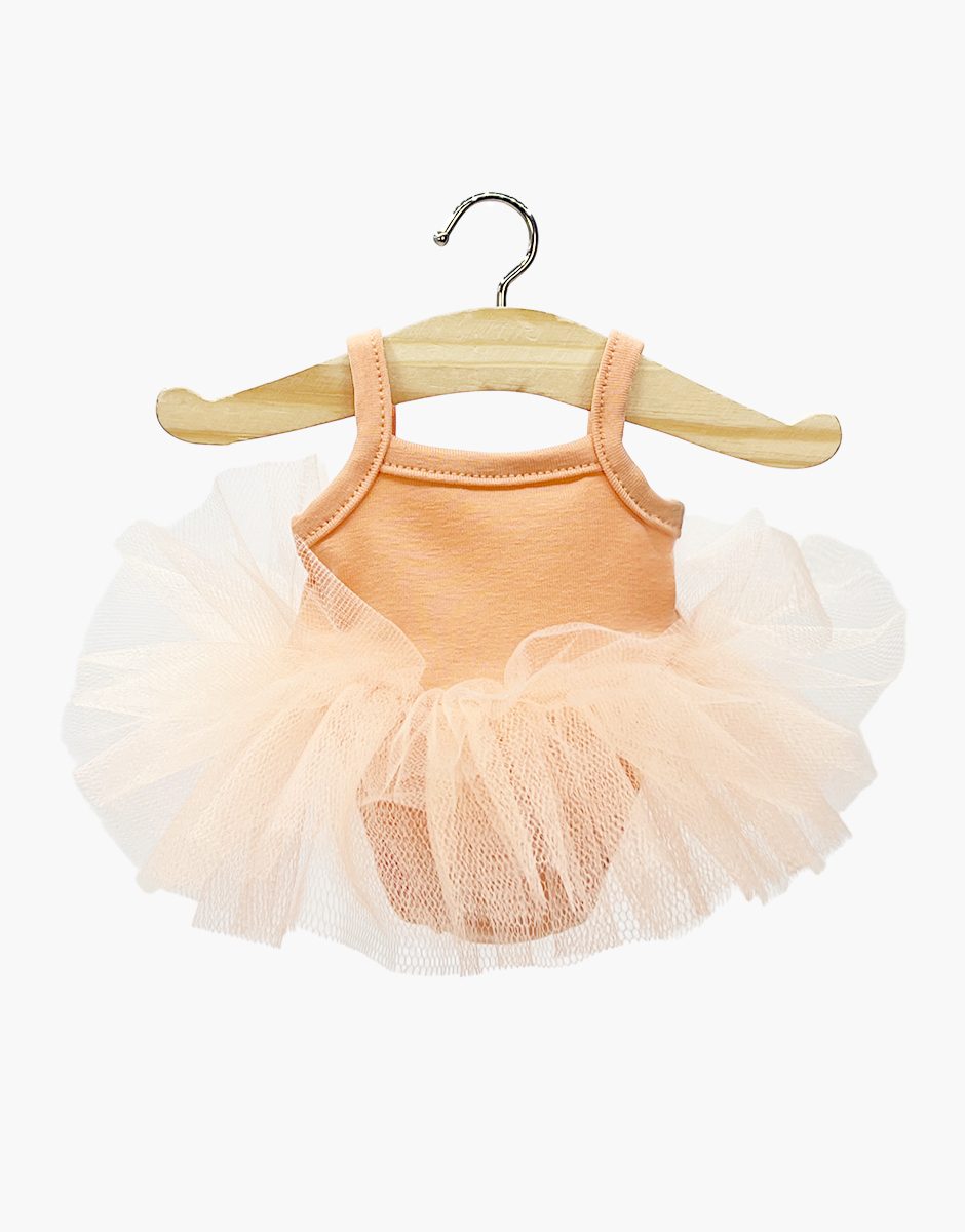 Tutu Stella en lycra et tulle pêche