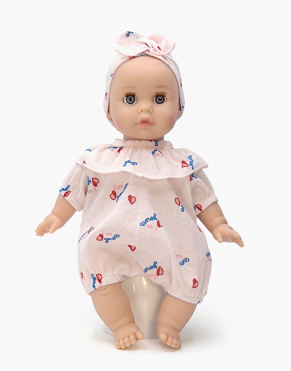 Célestine, poupée Bébé rêve 26cm aux yeux dormeurs et son ensemble Eva I'm yours